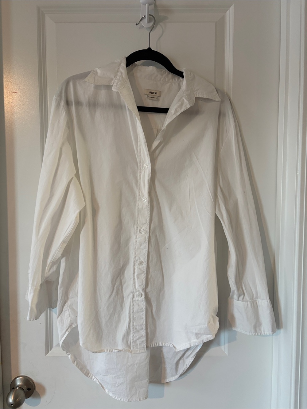 Classic White Button-Up Shirt - Jason Wu